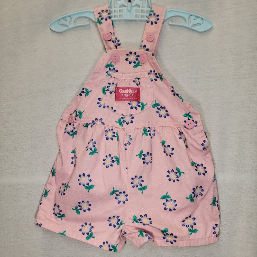 80's‎ 90s Vintage OshKosh B'gosh Shortalls Size 3-6month